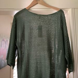 NWT EILEEN FISHER Linen Sweater